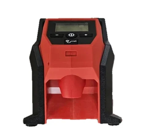 Milwaukee M12 Compact Inflator Cordless Tire Inflator with TrueFill Auto Shut-Off, 120 PSI, LCD Display, Brass Chuck, Fast Inflation 2475-20 (Bare Tool)