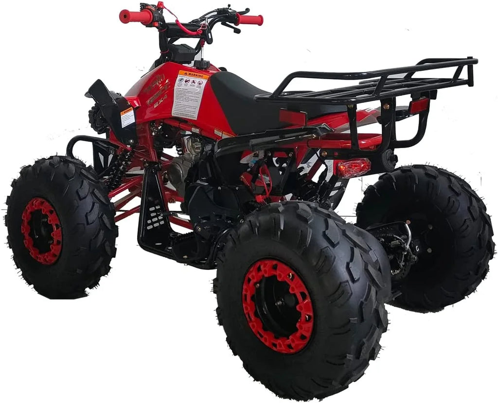 X-Pro Brand New 125cc Gas ATV, Automatic Transmission w/Reverse Remote Control Big 19"/18" Tires