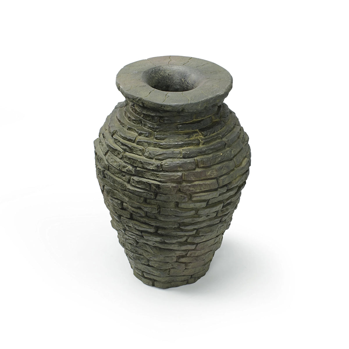 Aquascape 58014 Landscape and Garden, Mini Stacked Urn Water Fountain, Gray Slate