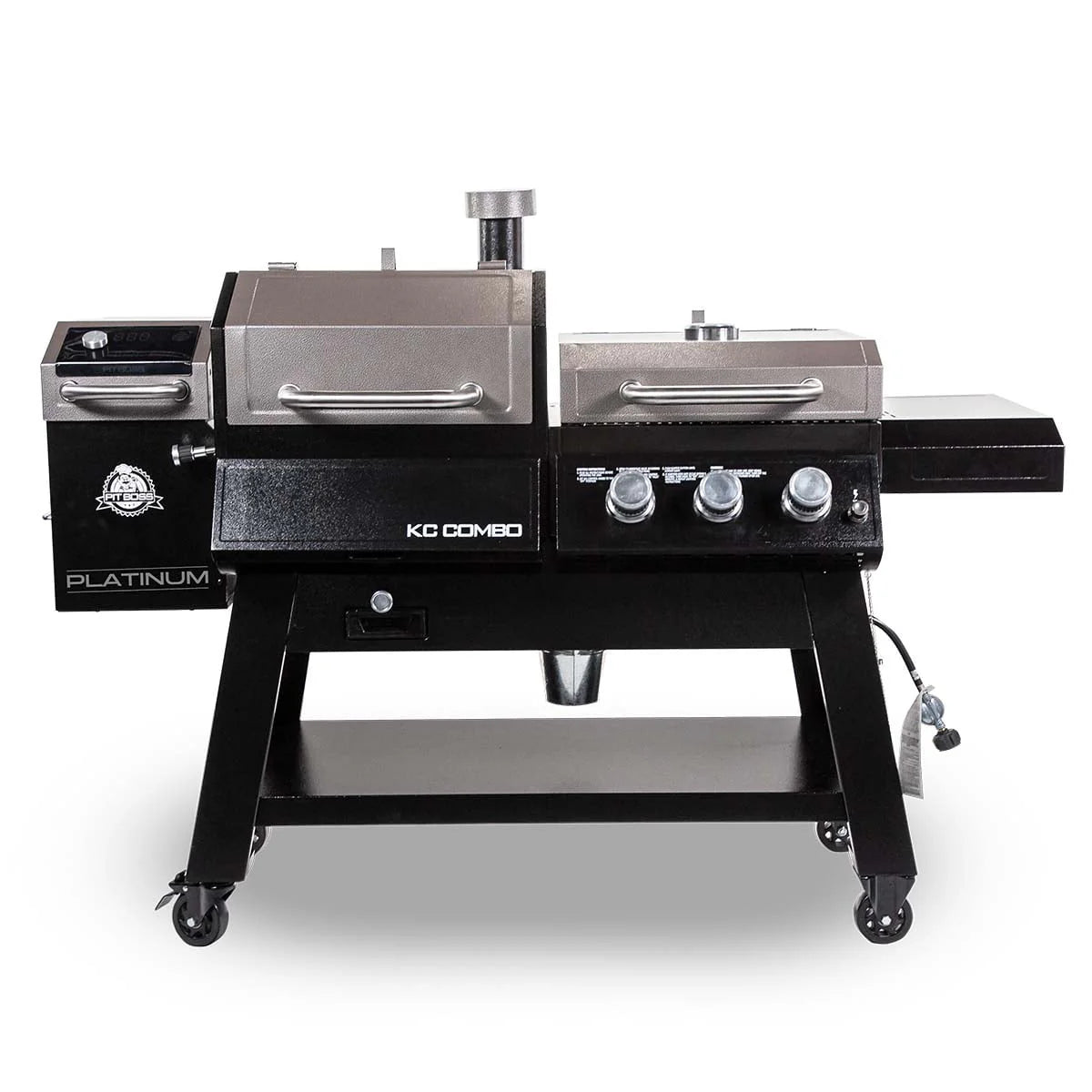 Boss Platinum KC Combo, Wi-Fi? and Bluetooth? Wood Pellet and Gas Grill