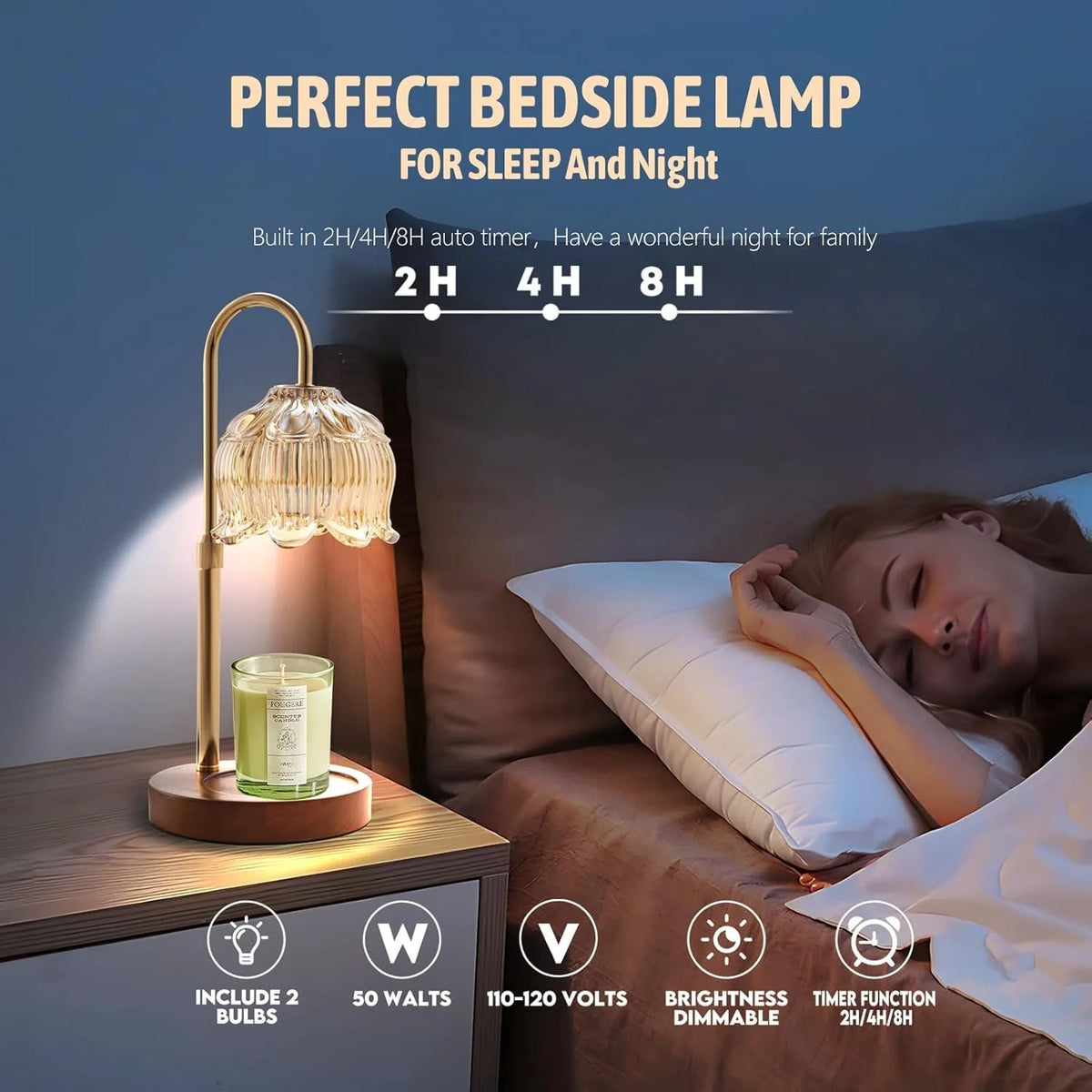 Fragrance Candle Warmer Lamp