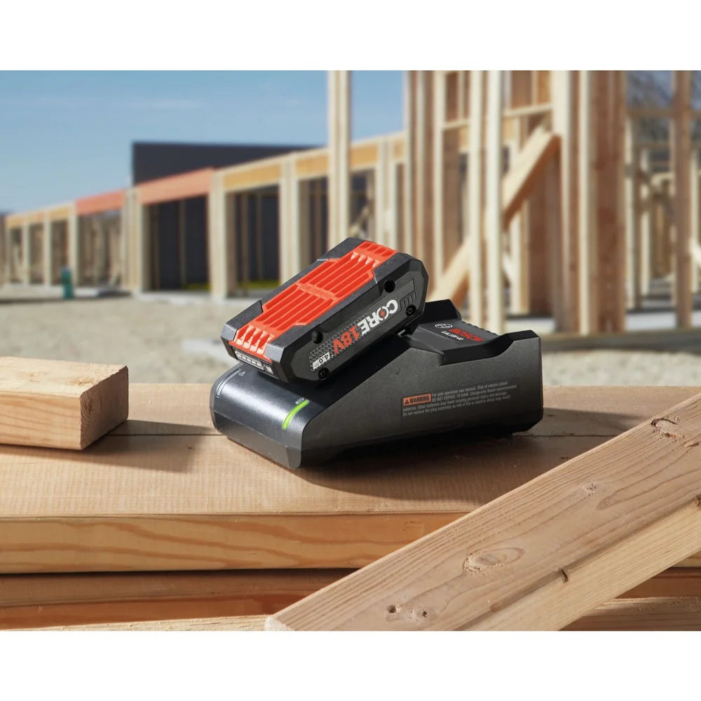 Restored Premium Bosch GXL18V-497B23-RT 18V Brushless Lithium-Ion Cordless 4-Tool Combo Kit with (1) 4 Ah and (1) 2 Ah Batteries (Refurbished)