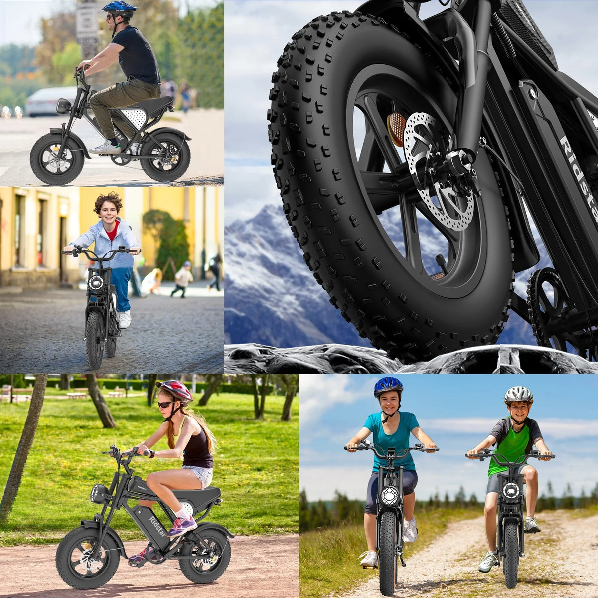 1500W MTB Electric Bicycle 48V 20Ah Removable Battery E-Bike Electric Bike for Adults 20" Fat Tire Electric Motorcycle, Shimano 7 speed Full Suspension Mountain Bike UL2849