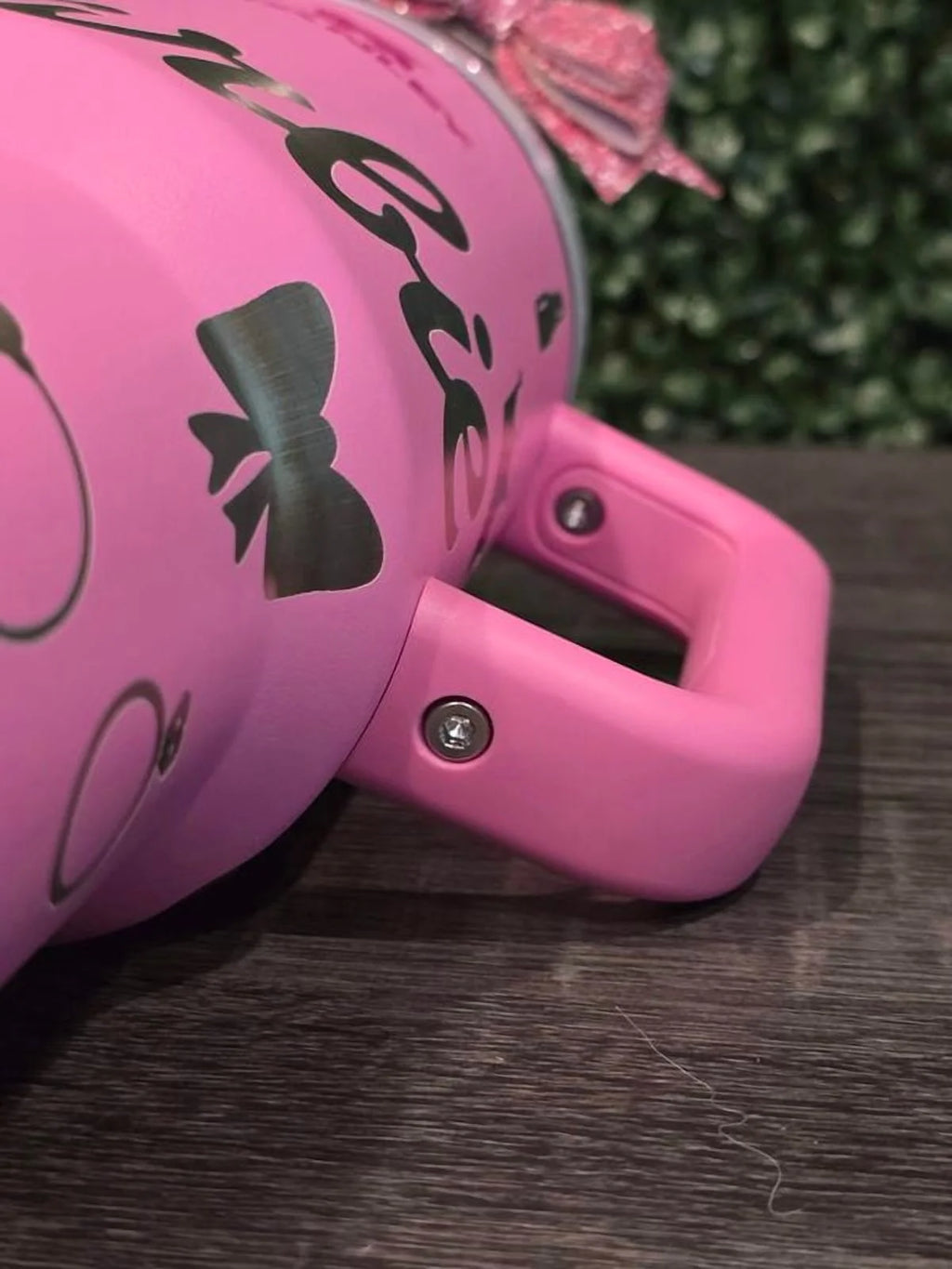 Barbie Stanley Cup 40oz | Pink Tumbler | Peony | Custom Laser Engraved Quencher