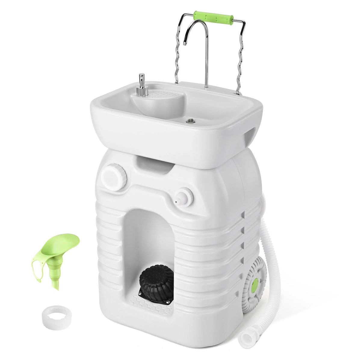 Hand Wash Station Portable Wash Sink Basin Stand 12 Gallon 45L Camping Garden