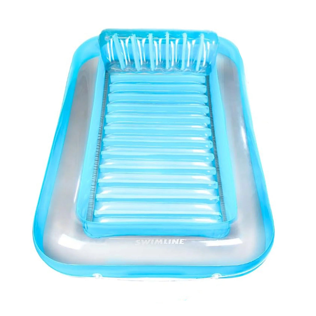 Swimline Original Suntan Tub Relaxing Water Lounge Float, Blue (3 Pack)