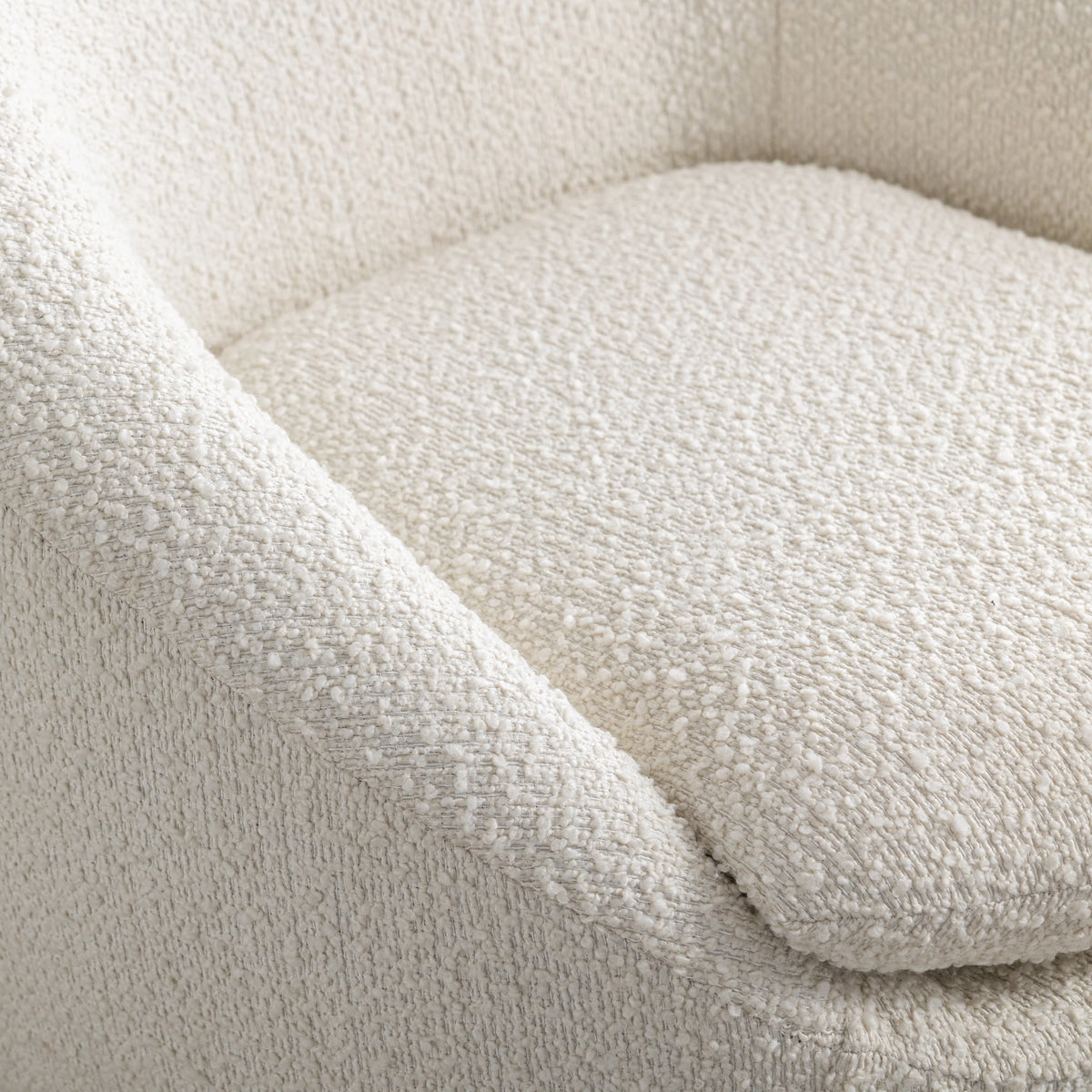 Roundhill Furniture Winnie Modern Barrel Chair, 360 Swivel