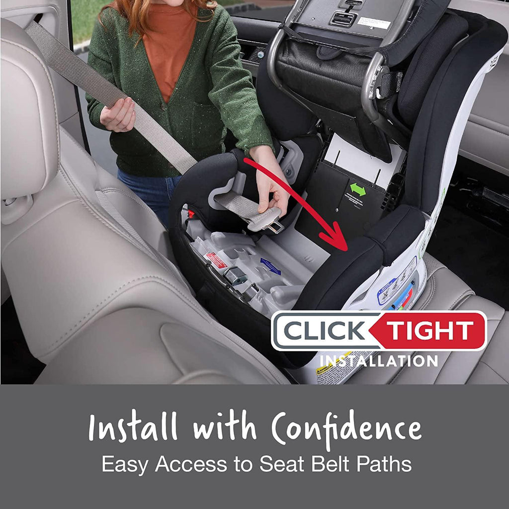 Britax Marathon Clicktight Convertible Car Seat. Mod Black SafeWash