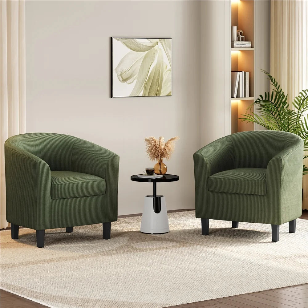 Yaheetech Faux Leather Accent Arm Chair For Living Room, Black