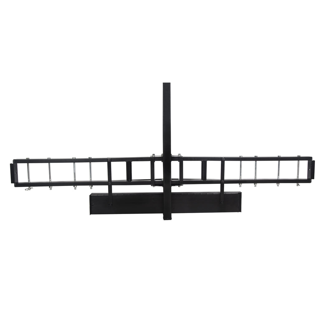 Kojem 500 Lbs Heavy Duty Motorcycle Dirt Bike Scooter Carrier Hitch Rack Hauler Trailer with Loading Ramp