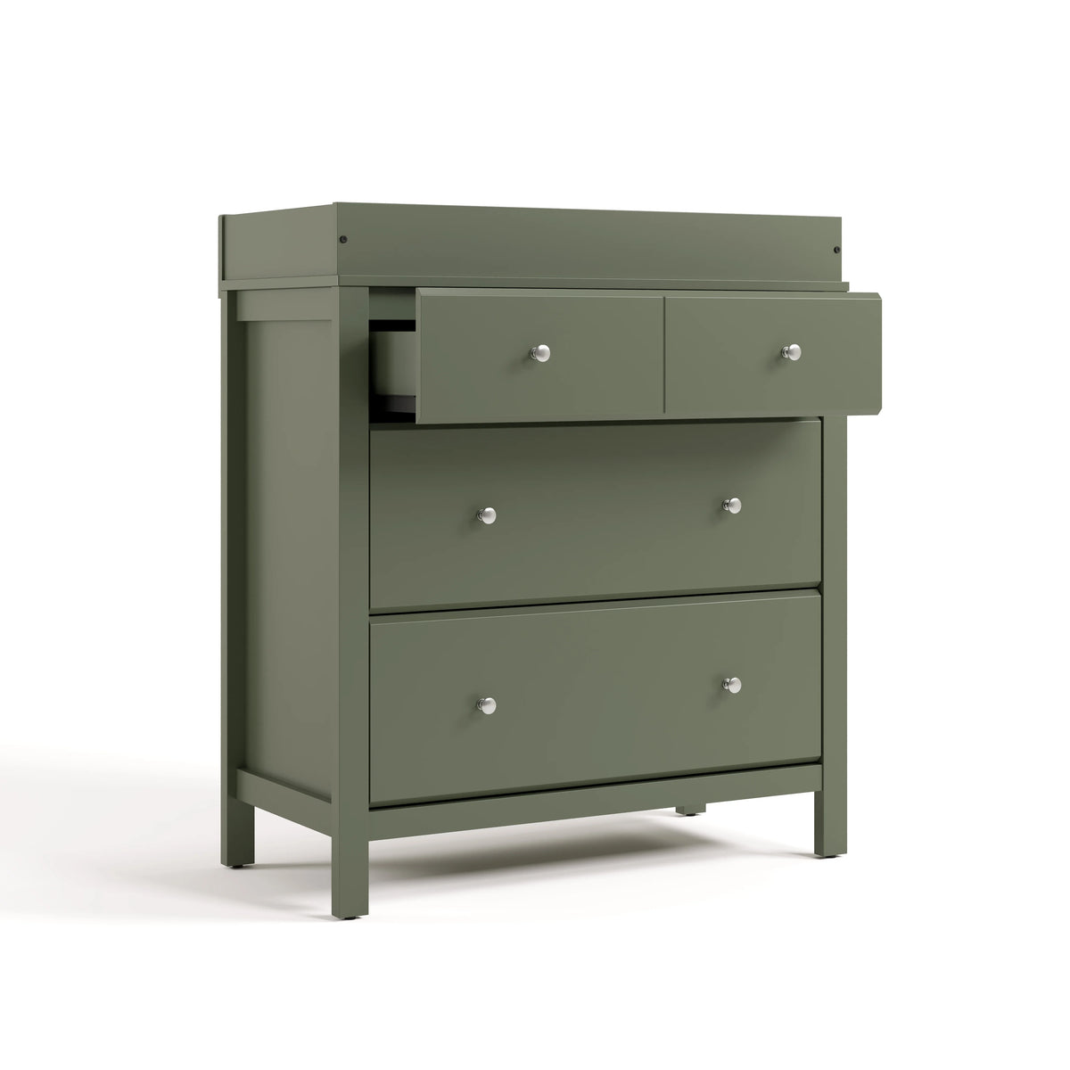 Storkcraft Horizon 3 Drawer Infant Changing Table Dresser, White