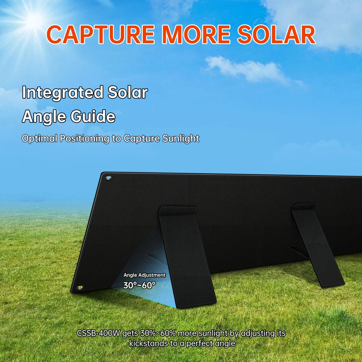 LVYUAN 400 Watt Foldable Solar Panel Kit, Portable Solar Charger Waterproof IP67 Solar Generator with MC4 Connector for Power Station, Camping, RV, Boat & Emergency