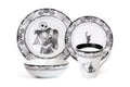 The Nightmare Before Christmas 16-Piece Ceramic Dinnerware Set