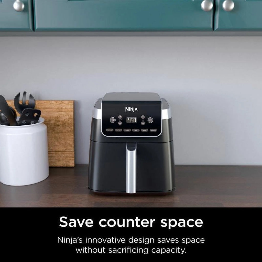 Ninja Air Fryer Pro XL 6-in-1 with 6.5 QT Capacity, Max Crisp, Air Fry, Air Roast, Bake, Reheat, Dehydrate, Max Crisp Technology with 450F, Nonstick Basket Crisper Plate