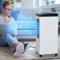 Portable Air Conditioners, Evaporative Air Cooler [40Hrs Lasting], Portable ac Unit w/ 2.6 Gal Water Tank & 3 Speeds, Personal Air Cooler with Remote, Fast Cooling Windowless Air Conditioner for Room
