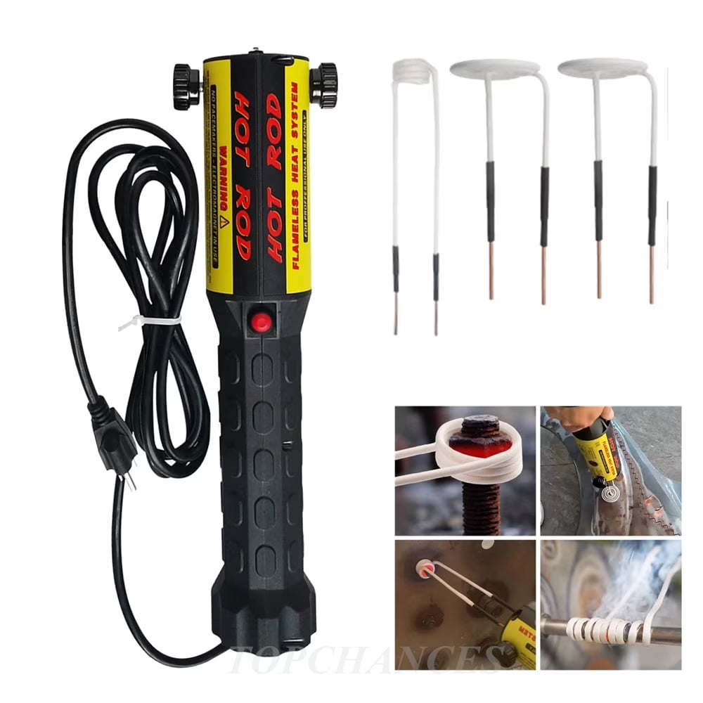 Magnetic Induction Heater Kit, 1000W 110V Handheld Induction Bolt Removal Tool for Rusty Screw Removing