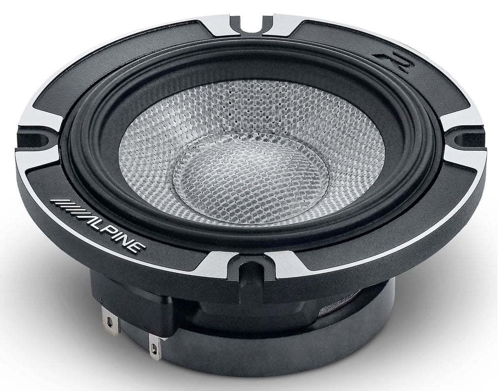 Pair Alpine R2-S653 6.5" 3-Way Component Car Audio Speakers High-Resolution