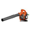 Husqvarna 952711925 125B Gas Leaf Blower, 28-cc 1.1-HP 2-Cycle Handheld Leaf Blower, 470-CFM, 170-MPH, 12.5-N Powerful Clearing Performance and Ergonomic Design