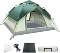 YUEWO Instant Popup Tents 2-3 Persons,Waterproof Windproof Tents for Camping,2 in 1 Easy Set Up Family Tent with Shelter,Rainfly, Outdoor Dome Tent for Travel,Hiking