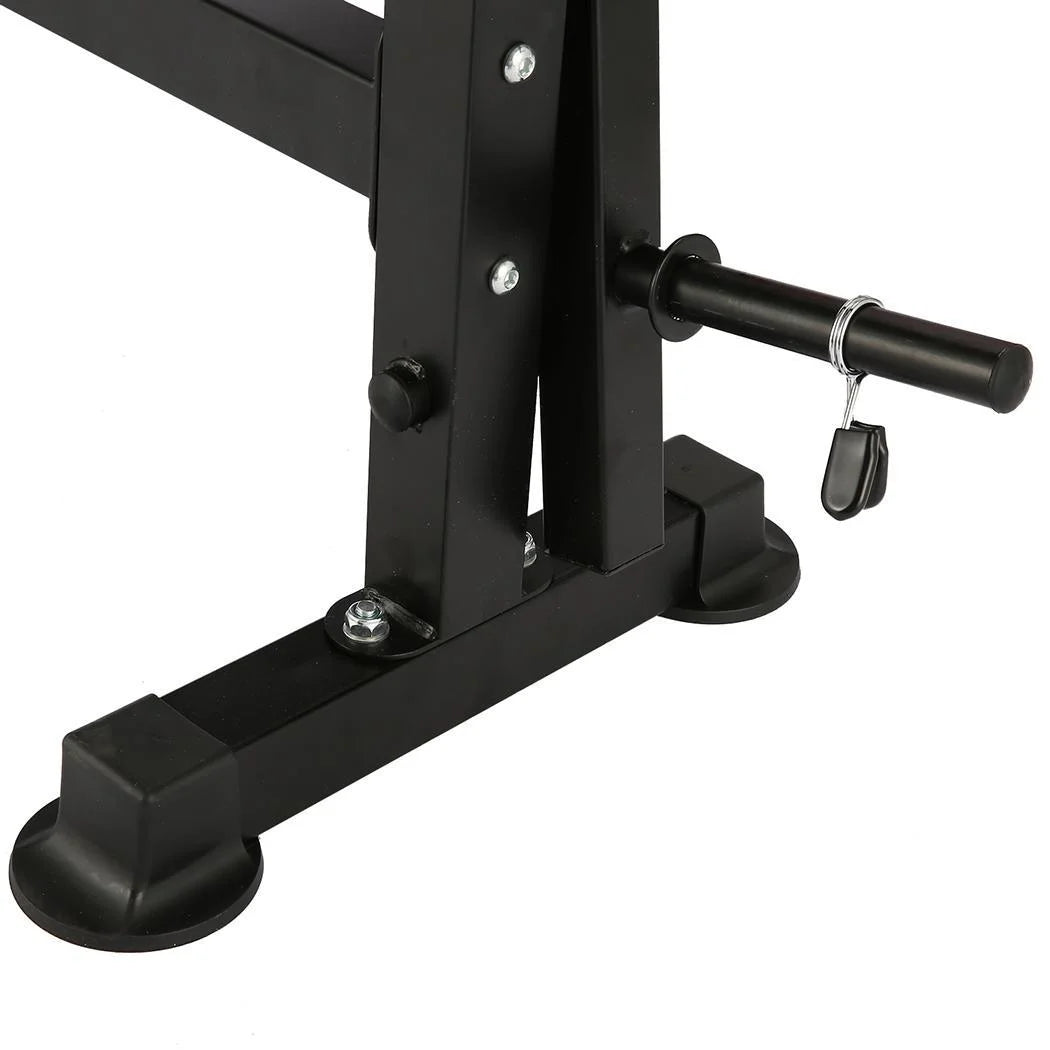 VIBESPARK Adjustable Weight Bench 600lbs 5-in-1 Foldable Workout Bench Set with Barbell Rack Leg Developer Preacher Curl Rack Dumbbell Fly Attachment, Multi-Function Strength Training Bench Press