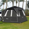 SUV Tent, Instant 6-8 Person Waterproof & Windproof Tailgate Car Camping Tent with Movie Screen for Family Camping & Outdoor Adventures