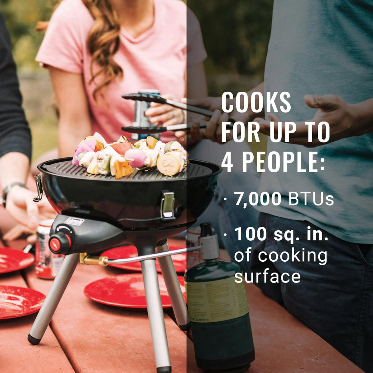 Coleman 4-in-1 Portable Propane Gas Cooking System