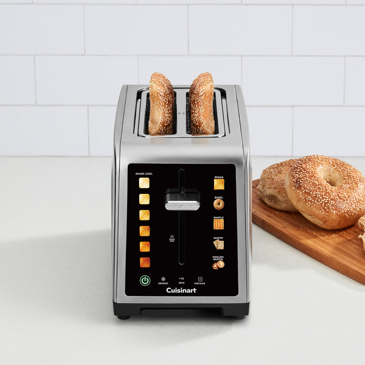 Cuisinart SimpliTouch XL Color Touchscreen 2-Slice Toaster