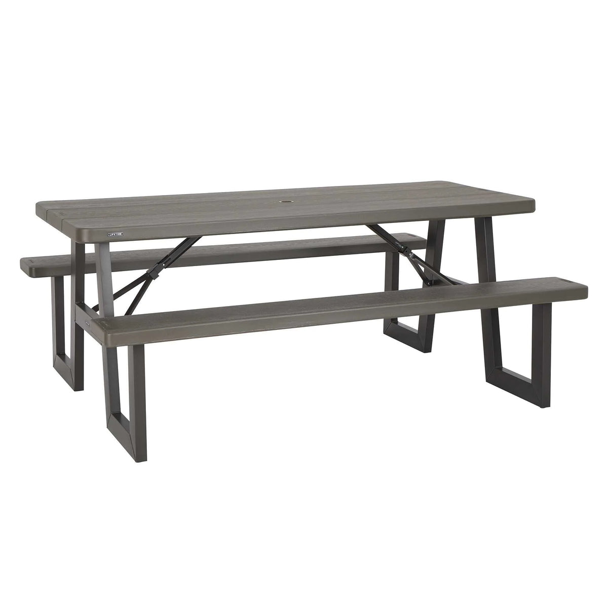Lifetime 6-Foot W-Frame Folding Picnic Table, 60233