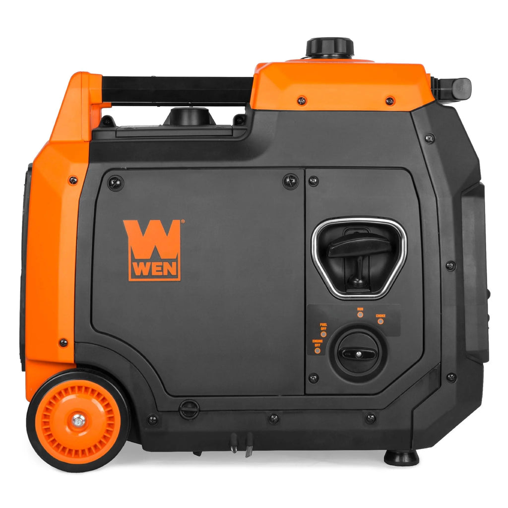 WEN 4800-Watt Portable Inverter Generator, Electric Start, RV-Ready, Quiet and Lightweight with Fuel Shut Off and CO Watchdog