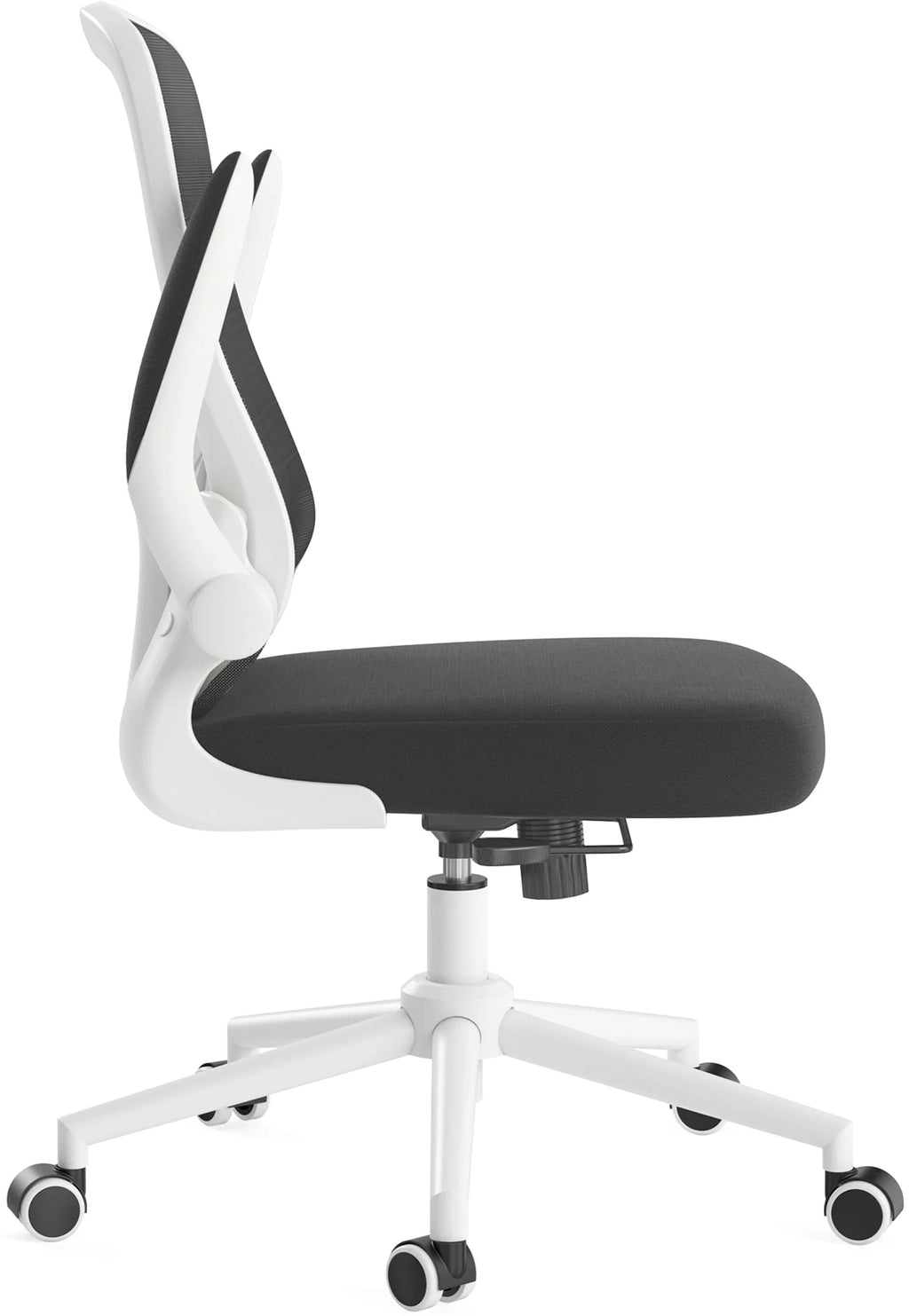 Hbada Office Chair, Ergonomic Desk Chair, Computer Mesh Chair with Lumbar Support and Flip-up Arms, Gray