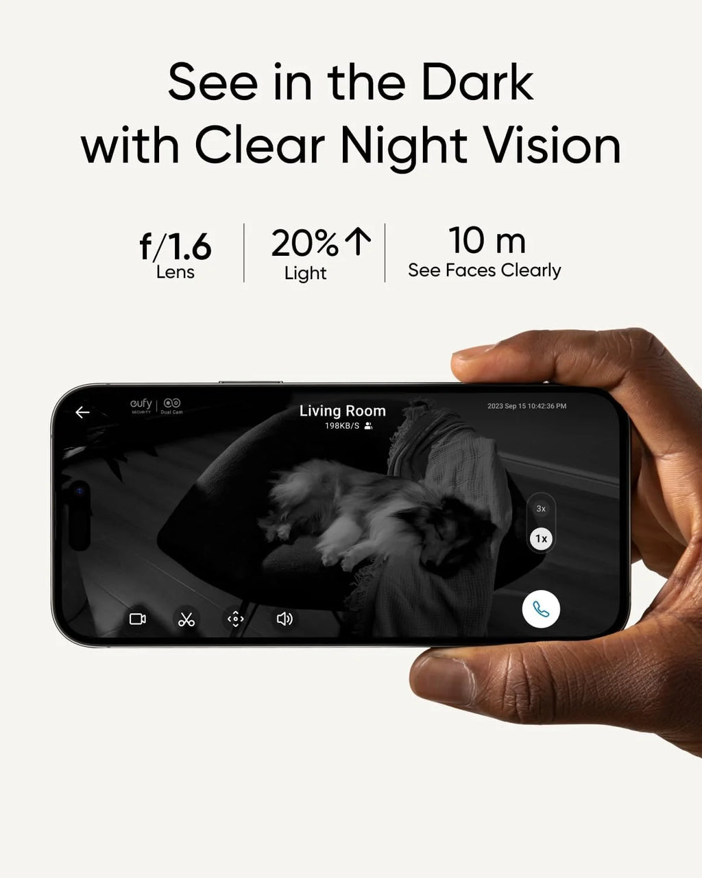eufy Security Indoor Cam S350, Dual Cameras, 4K UHD Resolution Security Camera with 8 Zoom and 360 PTZ