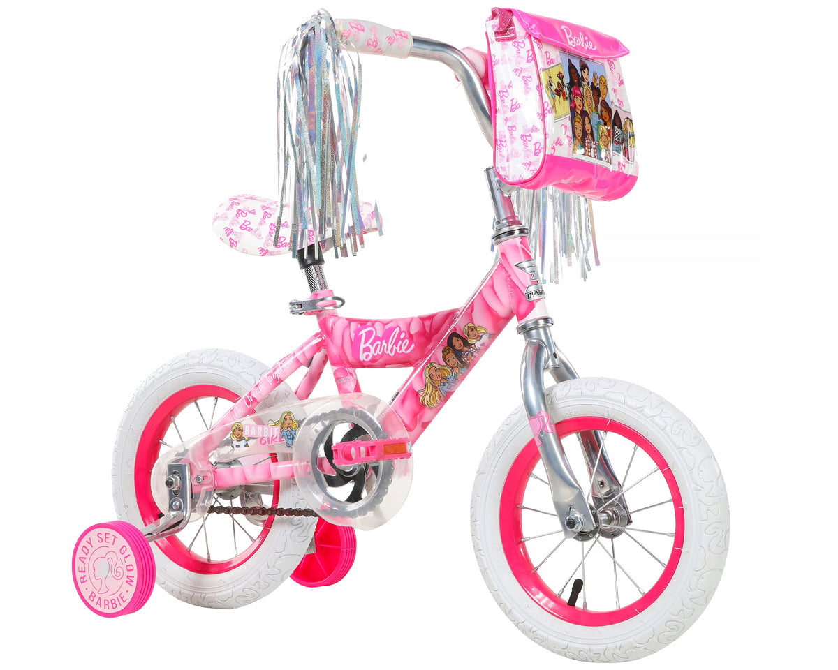 Dynacraft Barbie 18-Inch Girls BMX Bike For Age 6-9 Years