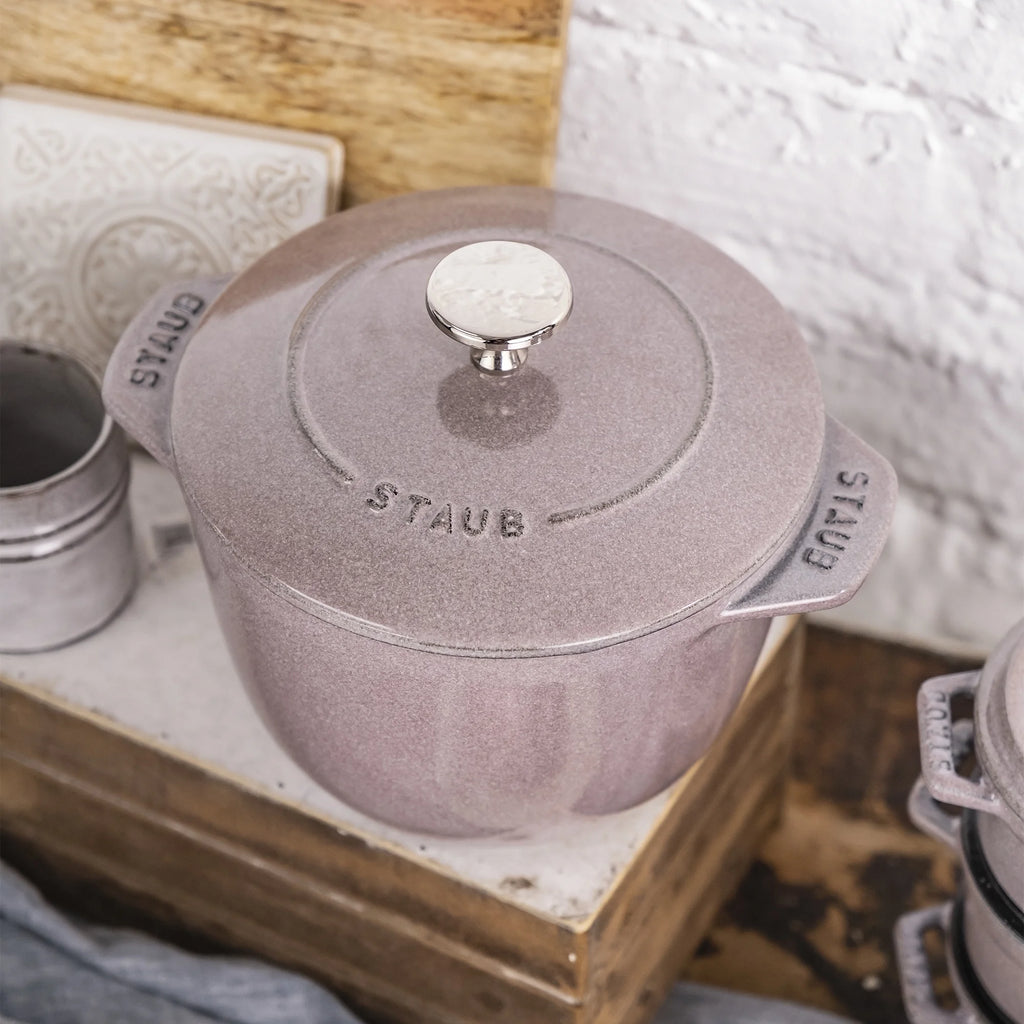 Staub Cast Iron 1.5-qt Petite French Oven - Grenadine