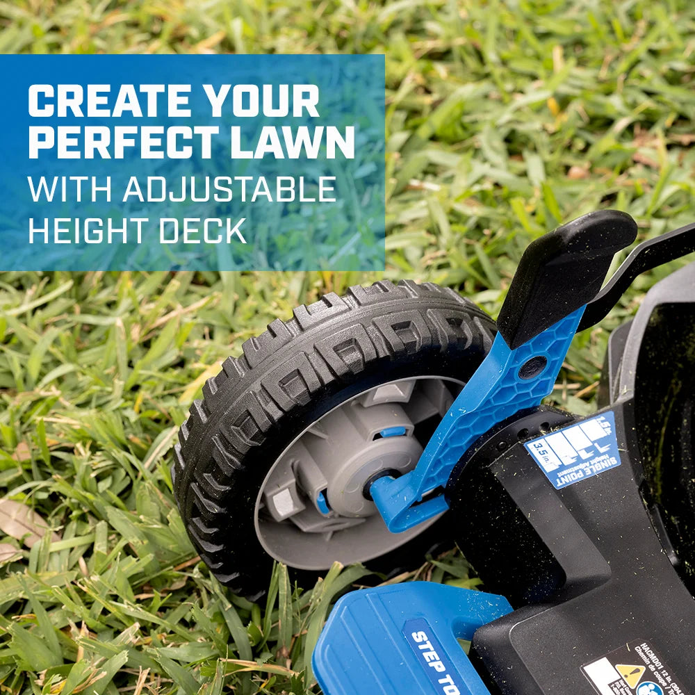 HART 20V 12" Cordless Trim Mower Kit, (1) 4.0Ah Lithium-Ion Battery
