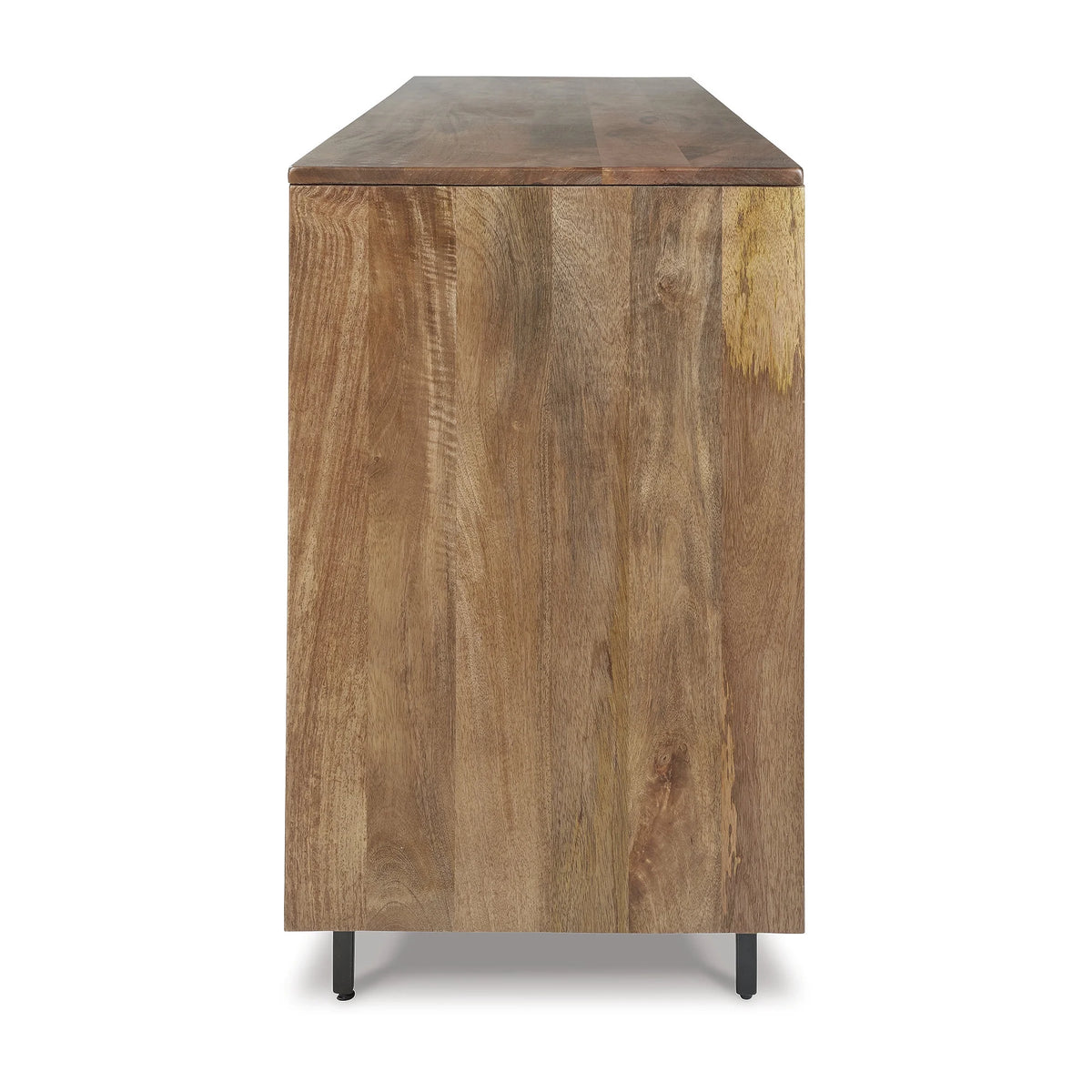 Signature Design by Ashley Contemporary Kerrings Accent Cabinet Brown/Black/White