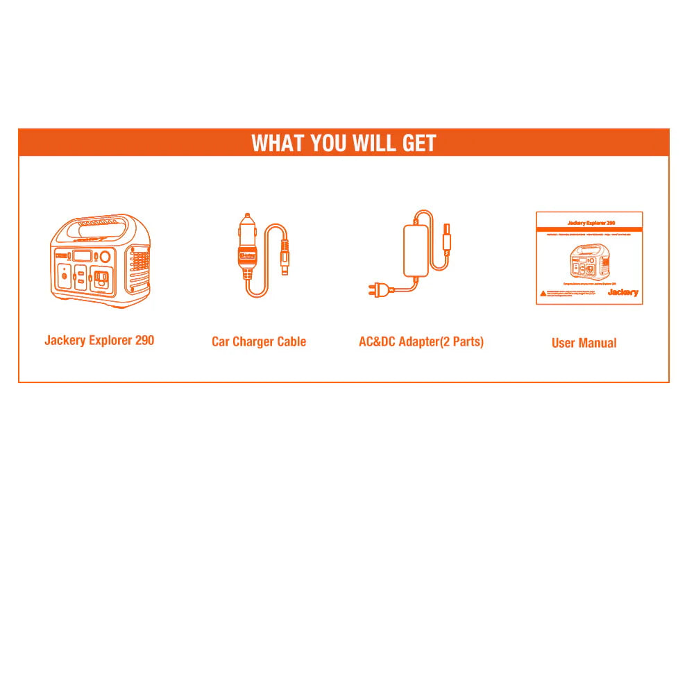 Jackery Explorer 290 Portable Power Station
