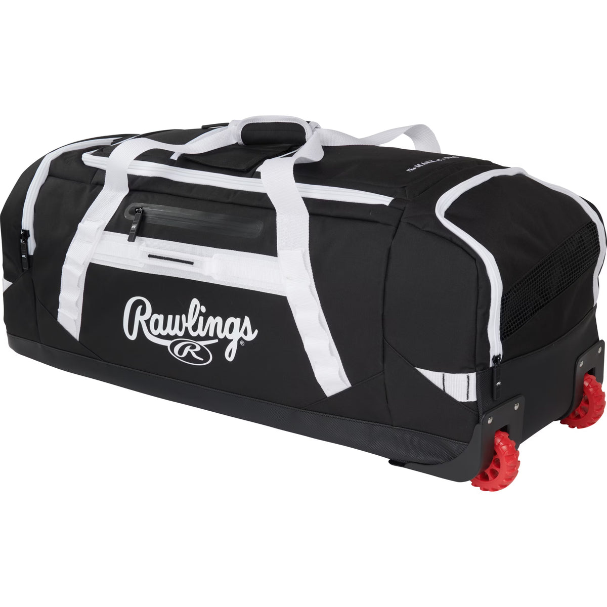 Rawlings Yadi2 Wheeled Equipment Bag | Catchers Gear & Equipment | Black