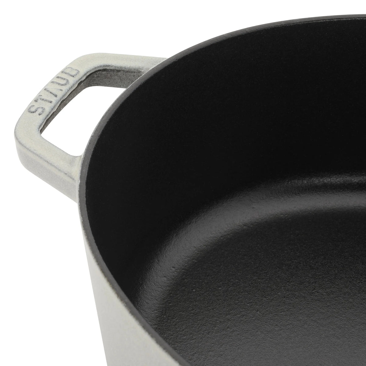 Staub Cast Iron 6.25-qt Shallow Oval Dutch Oven - Citron