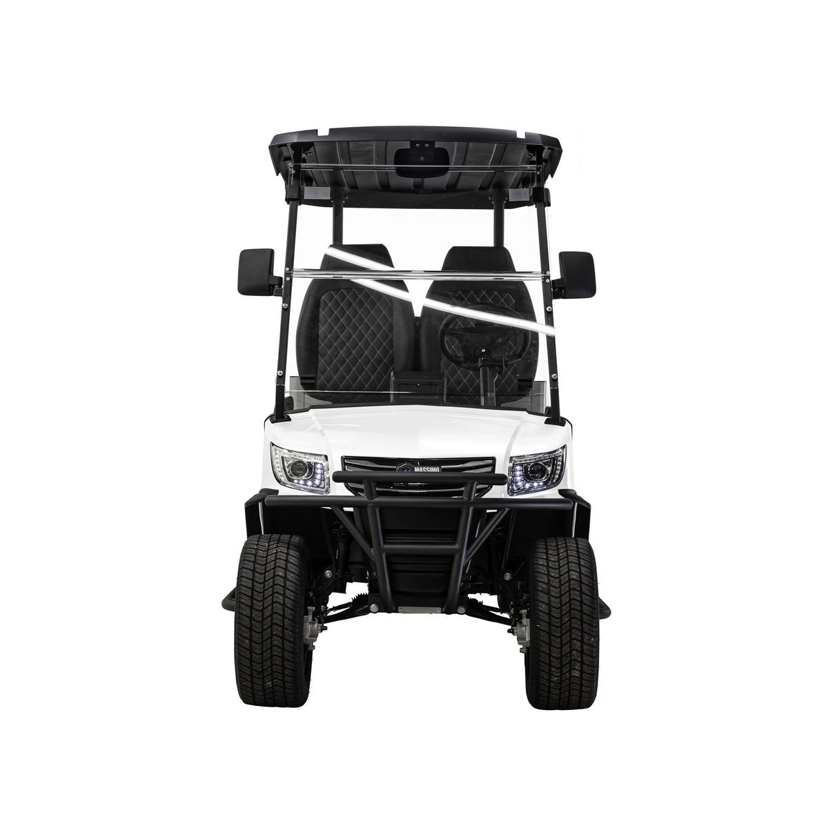 Massimo MVR Cargo Max Electric Utility Golf Cart 48V 5kW Motor - Blue