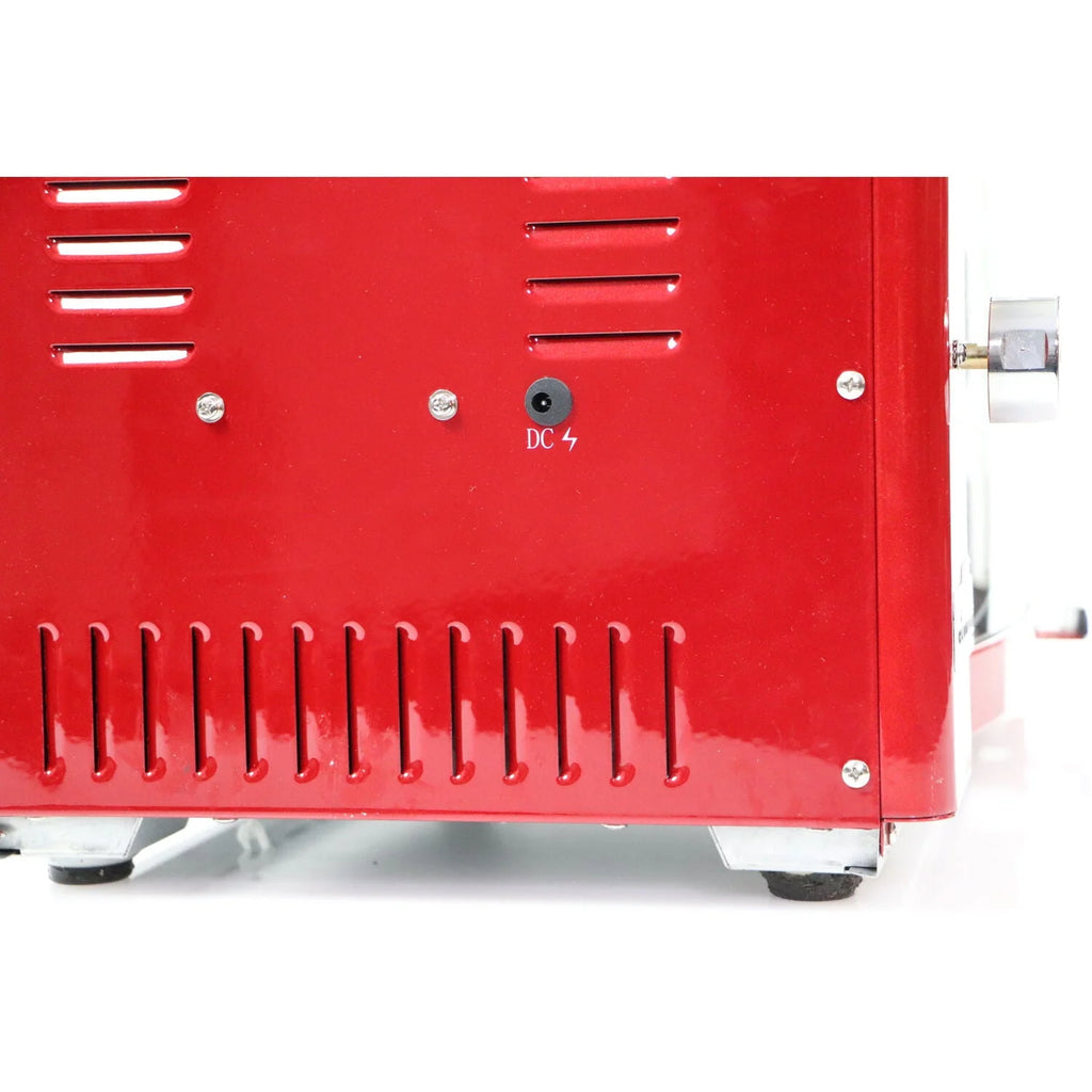 Brazilian Flame Brazilian Gas Rotisserie Grill with 3 Skewers in Red