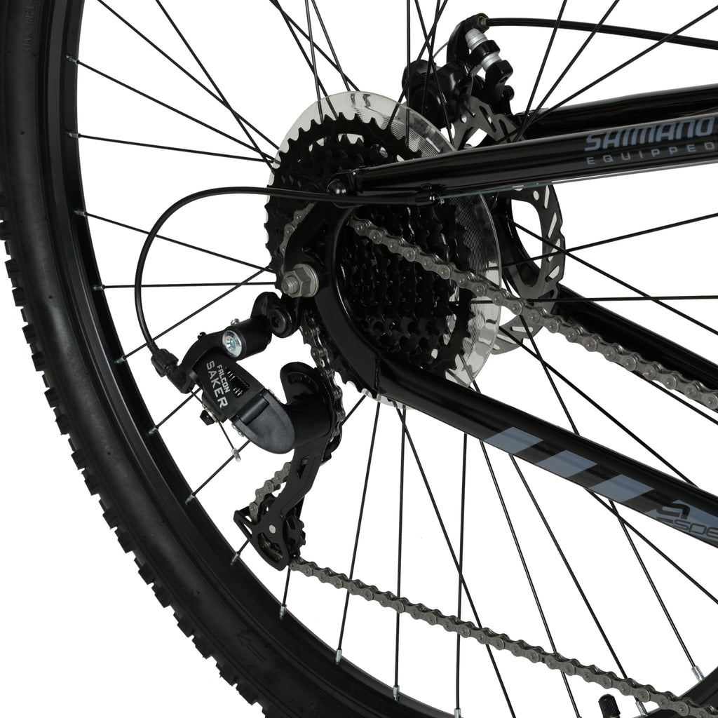 Hyper Bicycle Men's 29 In. Explorer Dual Suspension Mountain Bike, Red