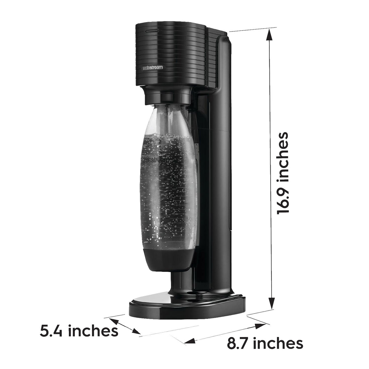 SodaStream Gaia Sparkling Water Maker Bundle