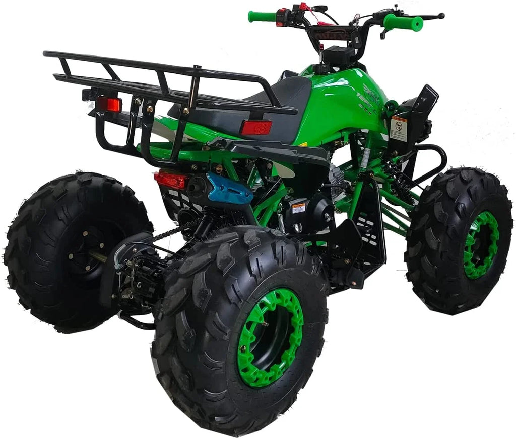 X-Pro Brand New 125cc Gas ATV, Automatic Transmission w/Reverse Remote Control Big 19"/18" Tires