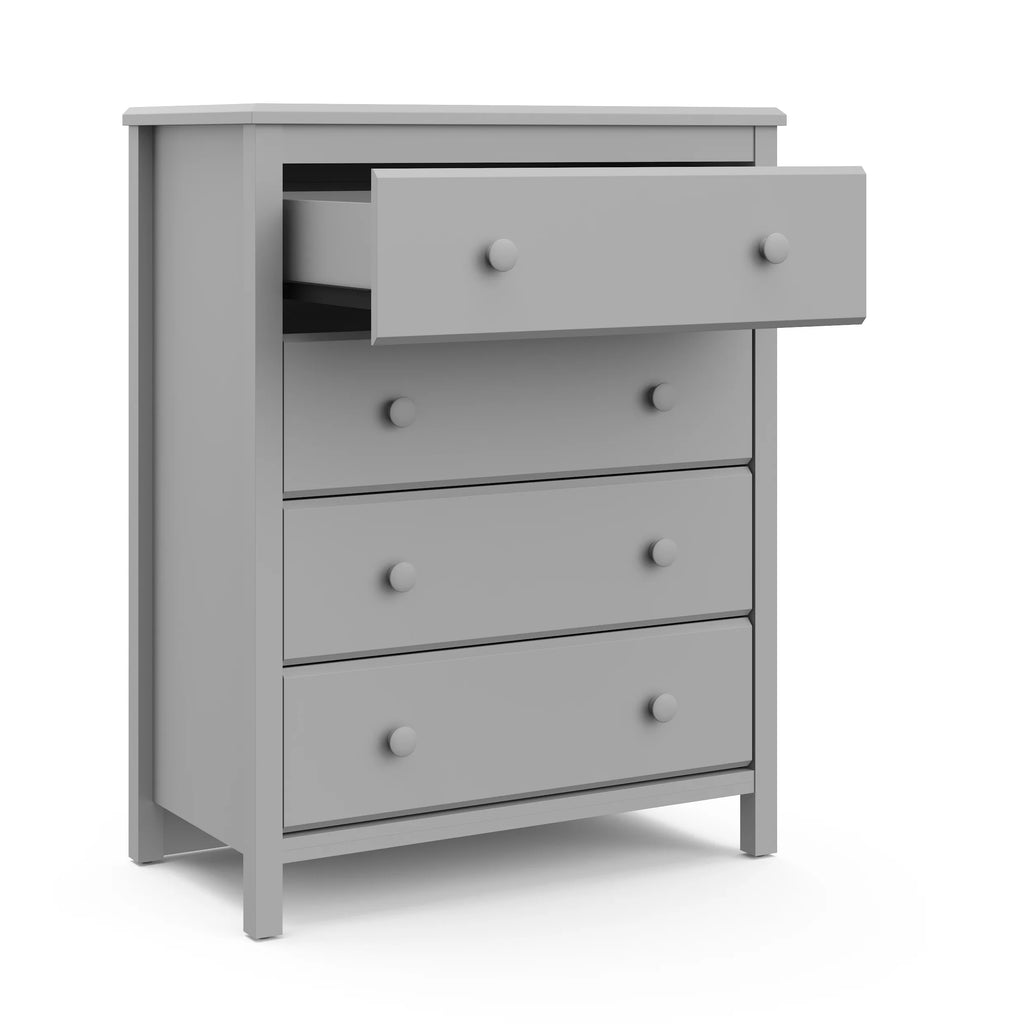 Storkcraft Alpine 4 Drawer Nursery Dresser, White