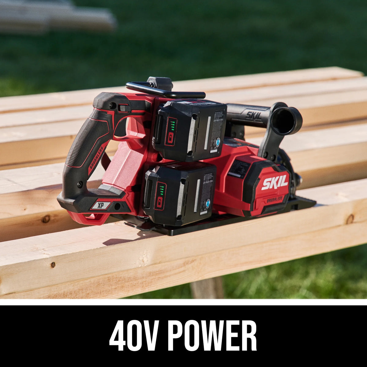 SKIL CR5429B-20  2x20V Brushless 7-1/4'' SKIL Rear Handle Circular Saw Kit