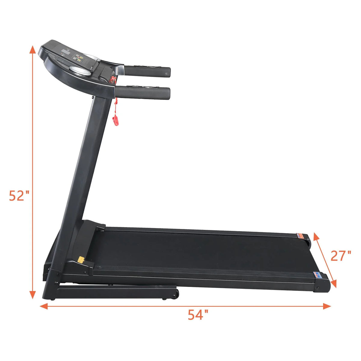 Ktaxon Folding Electric Treadmill, Walking Jogging Home Fitness Machine