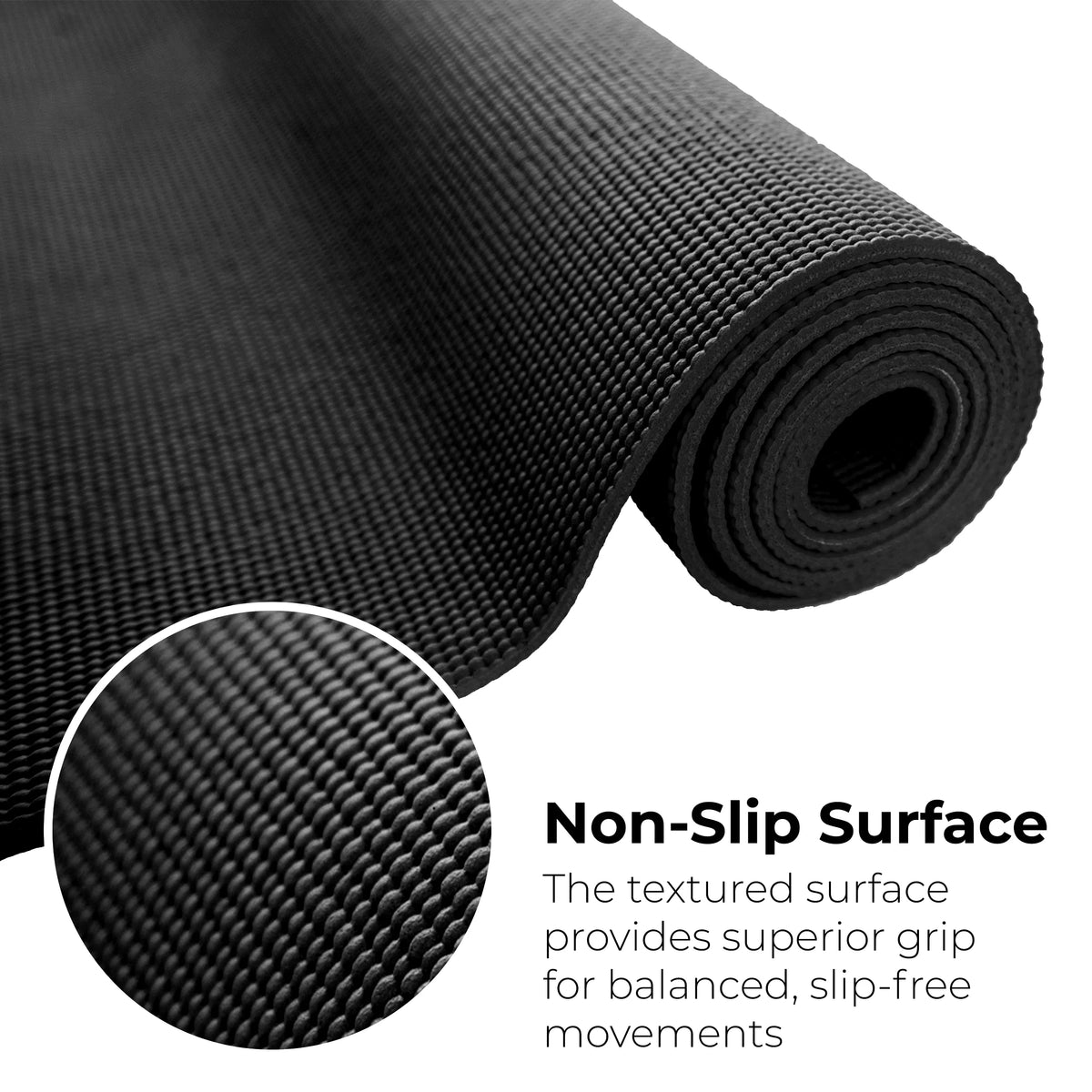 Hello Fit Bulk Yoga Mats, 10-Pack – 68" x 24", 4mm Thick, Non-Slip & Non-Toxic – Ideal for Schools, Studios & Gyms, Assorted