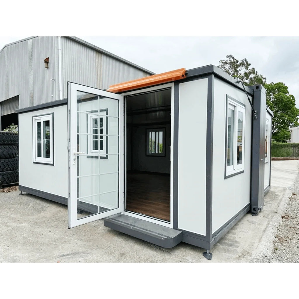 Portable Mobile Expandable Prefab House 15 x 20ft,Exquisitely Designed Modern Villa Prefab House for Live,Work