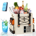 Litheli 16L Backpack Refrigerator,  55W Portable Electric Fridge Freezer Compressor Cooler for Fast Cooling Down to -4°F  with Ergonomic Backpack Design for Camping Car RV Home