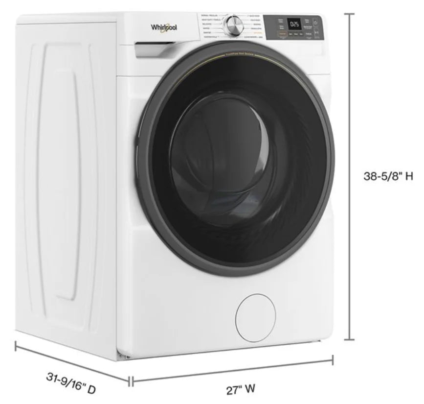Whirlpool WFW5720RW 4.5 cu. ft. Smart Front Load Washer FreshFlow Vent System